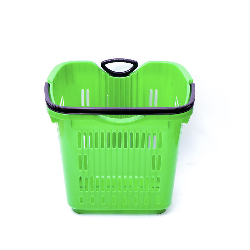 XC-B-11.Pemegang bakul beli-belah plastik + beli-belah pasar raya mudah digunakan, beli-belah plastik warna tersuai spesifikasi tetap