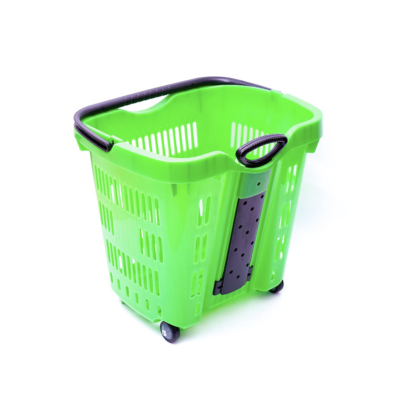XC-B-11.Pemegang bakul beli-belah plastik + beli-belah pasar raya mudah digunakan, beli-belah plastik warna tersuai spesifikasi tetap