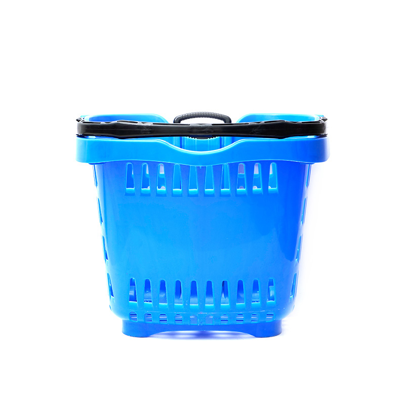 XC-B-13. Pemegang bakul beli-belah plastik + beli-belah pasar raya mudah digunakan, beli-belah plastik warna tersuai spesifikasi tetap