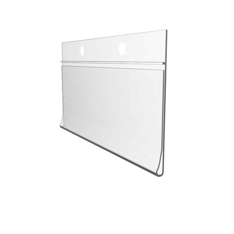 Jalur label XC-LB-27 digunakan untuk paparan harga papan lapisan rak en
